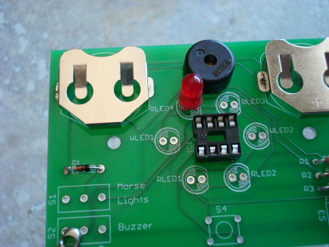A picture of the LED in.