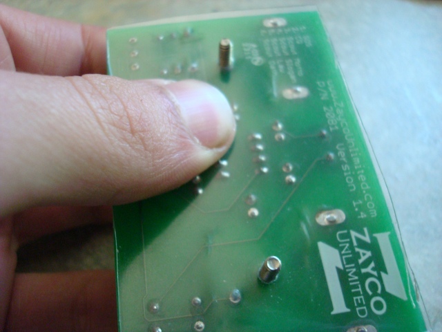 A picture of the plastic protector.
