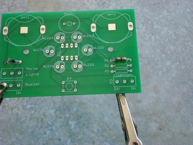A picture of the resistor in.